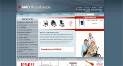 Desktop Screenshot of amdmedsupply.com